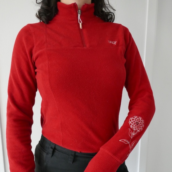 Orage red fleece - Picture 1 of 2